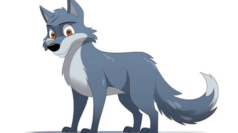 Wolf Animation, Wolf Standing, Wolf Picture, Cartoon Wolf, Background Animation, Animated Animals, Wolf Pictures, Graphic Design Templates, Free Graphic Design