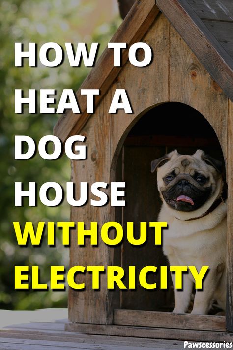 In this article we will learn: 9 efficient ways to heat a dog house without electricity, things to avoid and precautions to keep your dog safe, what temperature your dog house should be to keep your dog comfortable, and more! Heated Dog House Diy, Climate Controlled Dog House, Heated Dog Kennel Ideas Outdoor, Heat Lamp For Dog House, Heated Dog House Outdoor, Heated Dog Kennel, Diy Insulated Dog House, Amazing Dog Houses, Heated Dog House