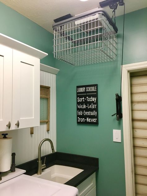 Laundry In Half Bathroom, Under The Stairs Laundry, Laundry Room Shoot Ideas, Laundry Shoot Catcher, Laundry Chute Catcher, Laundry Shoot In Closet, Diy Laundry Shoot, Diy Laundry Chute, Laundry Shoot Cabinet