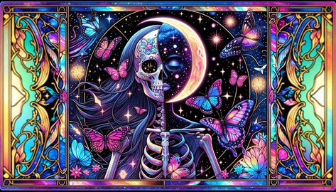 Halloween Facebook Cover Photos, Cover Photos Facebook Unique, Watch Pic, Skull Couple Tattoo, Halloween Facebook Cover, Really Cool Backgrounds, Soul Friends, Tarot Card Artwork, Kindle Insert