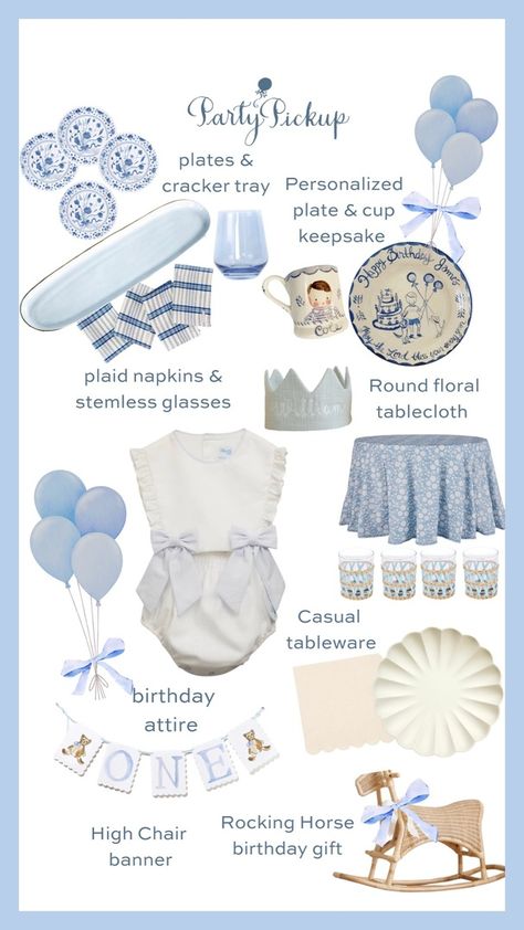 First Birthday Boy 💙🎂 #firstbirthdayideas #firstbirthdayboy #firstbirthdayinspiration #Party #ministyle Vintage First Birthday Boy, Classic First Birthday Boy, 1st Birthday Boy Ideas, Blue And White First Birthday, Classic First Birthday, One Year Old Birthday Party Boy, Blue First Birthday Party, Vintage First Birthday, Birthday Party For Boys