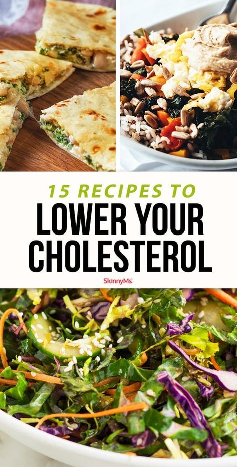 Heart Healthy Recipes Cholesterol, Cholesterol Friendly Recipes, Low Cholesterol Diet Plan, Cholesterol Foods, Low Cholesterol Diet, Low Cholesterol Recipes, Cholesterol Lowering Foods, Lower Your Cholesterol, Cholesterol Diet