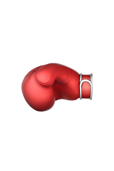 The emoji 🥊 depicts a single red boxing glove, with a white cuff and laces. The glove is shown in a slightly angled position, as if it is about to punch or has just landed a punch. The overall appearance is that of a classic boxing glove used in the sport of boxing. Boxing Gloves Drawing, Boxing Gloves Clipart, Box Emoji, Boxing Gloves Stickers, Cute Boxing Gloves, Phone Emoji, Purple Boxing Gloves, Apple Emojis, Gloves Boxing