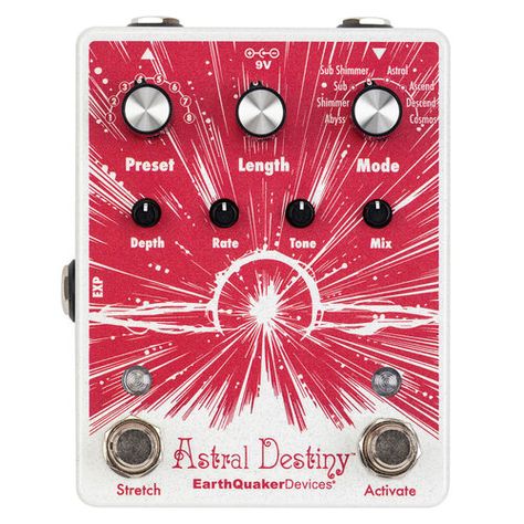 Astral Destiny An Octal Octave Reverberation Odyssey — EarthQuaker Devices Destiny Ships, Reverb Pedal, Earthquaker Devices, Purple Sparkle, Marvel Comic Books, Guitar Effects Pedals, Guitar Pedals, Comic Book Artists, Guitar Effects