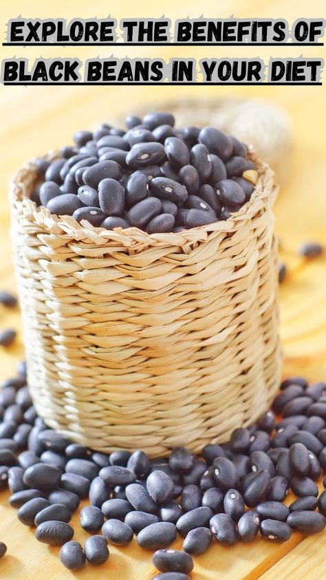 Explore the Benefits of Black Beans in Your Diet Fonio, Side Dishes Easy, Digestive Health, Eating Habits, Heart Healthy, Nutritious Meals, Black Beans, Soup And Salad, Finding Joy