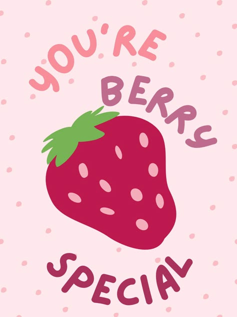 Strawberry With Cream, Strawberry Quotes, Treat Quotes, Free Tshirt Design, Kind Words Are Like Honey, Words Are Like Honey, Berry Nails, Fancy Scarf, Strawberry Field