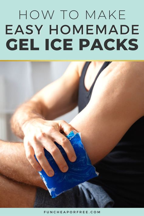 Homemade Hot And Cold Packs, How To Make An Ice Pack Rubbing Alcohol, Home Made Ice Pack Rubbing Alcohol, Homemade Gel Ice Pack, Diy Gel Ice Pack Homemade, How To Make Ice Packs Rubbing Alcohol, Homemade Ice Pack Rubbing Alcohol, Ice Pack For Headache, How To Make Ice Packs Homemade