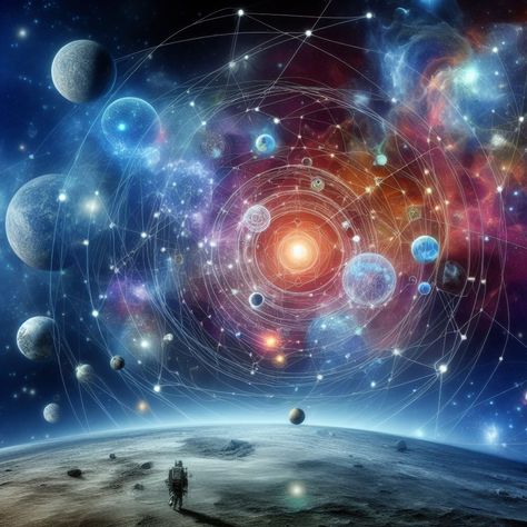 New Paradigm, Cosmos Aesthetic, Cosmic Art Universe, Quantum World, Scientific Revolution, Cosmic Art, Quantum Physics, Space Time, The Universe