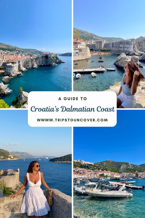 What to do, where to eat and where to stay in Croatia's Dalmatian Coast! Dalmation Coast Croatia, Dalmatian Coast Croatia, Croatia Beach, Croatia Holiday, Dalmatian Coast, Visit Croatia, Croatia Travel, Island Tour, Beautiful Sunrise