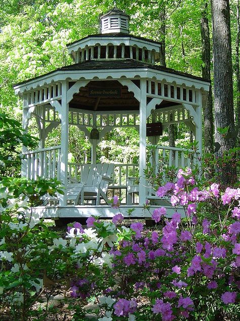 Our gazebo | Flickr - Photo Sharing! Gazebo Picnic, Gazebo Party, Outdoor Celebration, Picnic Ideas, Meteor Garden 2018, Gazebo Pergola, Garden Gazebo, Whimsical Wonderland, Have Inspiration