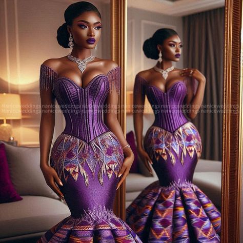 Nanice Weddings | Wedding dresses in Accra | 💜Celebrating diversity through vibrant hues of purple . #KenteFashion 🤗💕🥰❤️ . . . . . . . . . . @weddingdresslookbook @weddingsonpoint… | Instagram 2025 Lifestyle, Celebrating Diversity, Kente Styles, Dream Dresses, Accra, Fashion Illustrations, Dream Dress, Ghana, Kenya