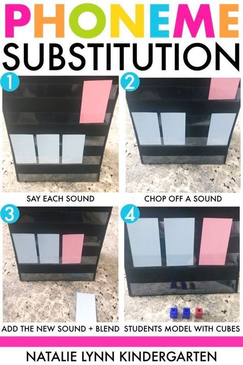 Sound Substitution Activities, Phoneme Activities, Phoneme Substitution Activities, Successive Blending, Kindy Classroom, Phonemes Activities, Phoneme Substitution, Phoneme Segmentation Activities, Phonic Activities