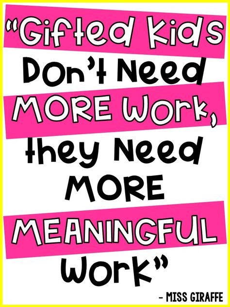 Gifted kids tips for helping gifted students and making sure their work is challenging, meaningful, and fun! So many great activities ideas and how to emotionally support the advanced learners in your classroom or your child at home. Gifted Students Activities, First Grade Gifts, Student Teaching Gifts, Gifted Students, Activities Ideas, Teaching First Grade, Beginning Of The School Year, Gifted Education, Student Teaching