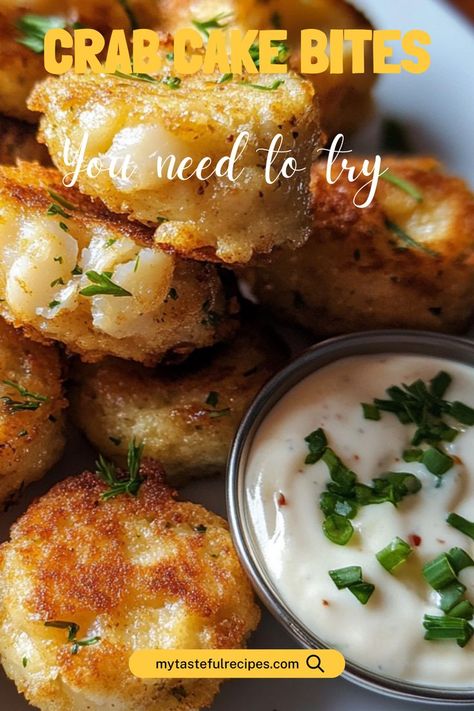 These crispy crab cake bites are the ultimate party appetizer! Packed with sweet crab meat and perfectly seasoned, they’re mini, bite-sized delights that will have everyone coming back for more.