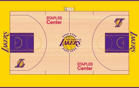 Los Angeles Lakers Home Court Cars Tshirt, Lakers Poster Design, Lakers Game Aesthetic, 2023 Cars, Elgin Baylor, Lakers Court, Los Angeles Lakers Logo, Basketball Artwork, Lakers Colors