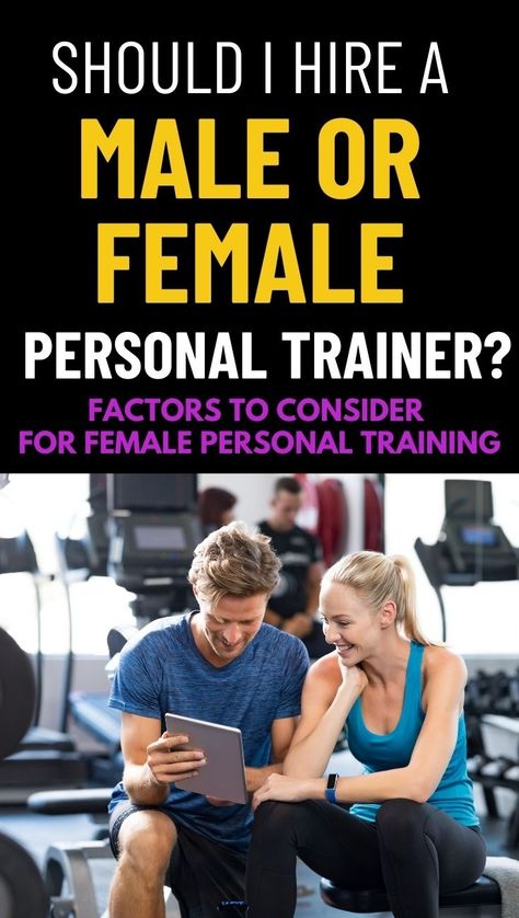 Should I Hire A Male or Female Personal Trainer? Female Personal Trainer, Getting Clients, Female Trainers, Get Into Shape, Suspension Training, Career Fields, Local Gym, Women Motivation, Circuit Training