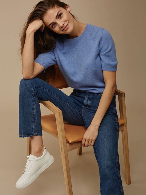 Lisa Tomaschewsky, Aqua Blue, Mom Jeans, Normcore, Womens Shorts, My Style, Pants, Blue, Trousers