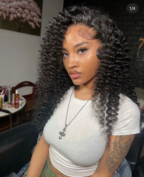 Wand Curls On Curly Wig, Blonde Wig Wand Curls, Curl Frontal Wig Hairstyles, Small Curling Wand Curls, Small Wand Curls On Wig, Small Wand Curls Black Women, Blonde Wand Curls, Wand Curl Wig, Wand Curls On Wig