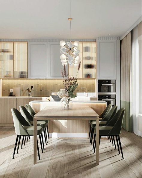 Modern Dining Room Decorating Ideas 2022 Dining Table Design 2022 Dining Table Set 2022 Dining Table, Dining Room Decorating Ideas, Dining Room Decorating, Flat Interior Design, Kitchen Appliances Design, Dinning Room Design, Kitchen Dinning Room, Dining Design, Kitchen Interior Design Decor