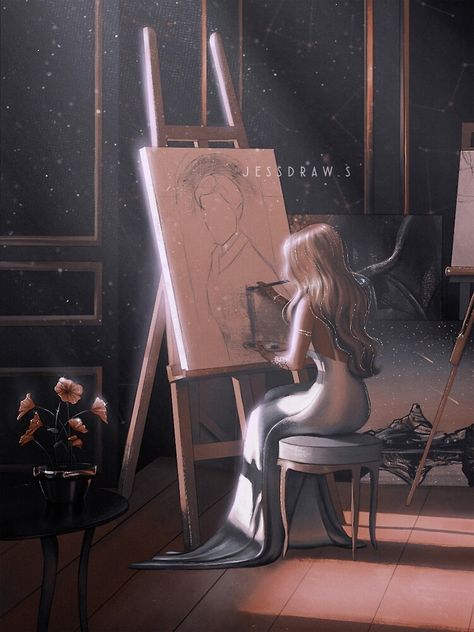 Feyre And Rhysand, In Her Studio, A Court Of Wings And Ruin, Film Anime, Sarah J Maas Books, A Court Of Mist And Fury, Fantasy Aesthetic, Throne Of Glass, Sarah J Maas