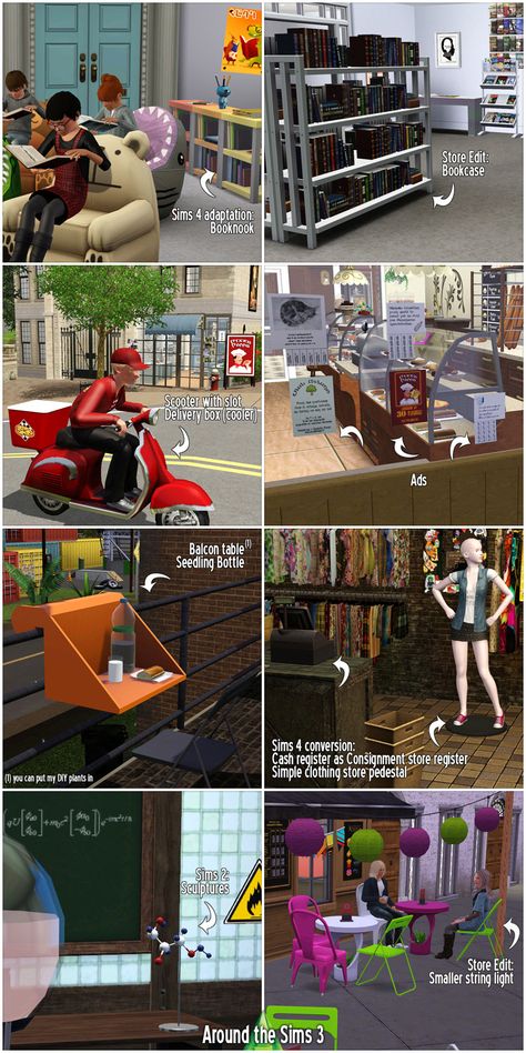 Around the Sims 3 | Custom Content Downloads| Objects | Sims 3 Functional Cc, Sims 3 Custom Content, Ts3 Cc, Sims 3 Mods, Cc Furniture, Library Bookcase, The Sims 3, Los Sims, Electronic Art