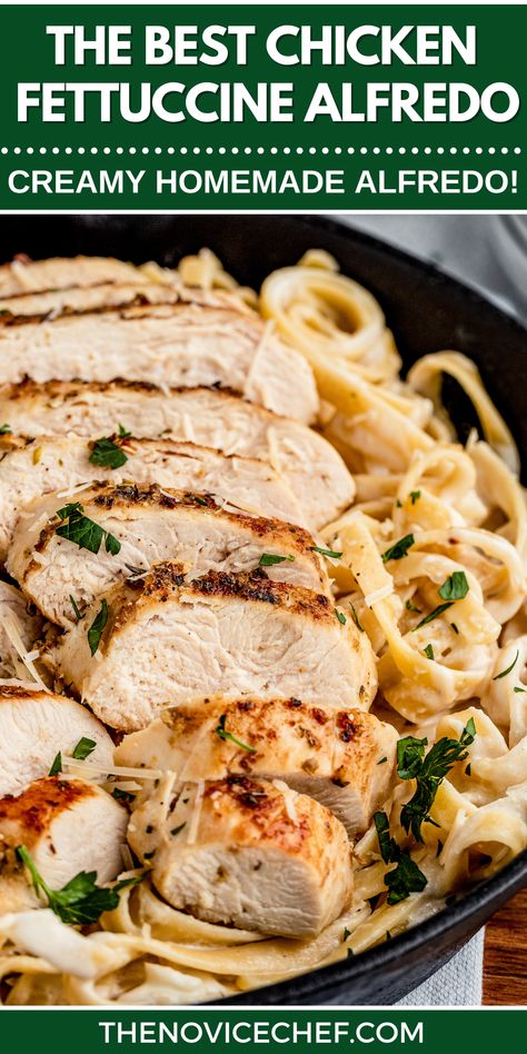 Chicken Fetucinni Alfredo, Chicken Fediccini Alfredo Recipe, Chicken Fediccini Alfredo, Grilled Chicken Fettuccine Alfredo, Light Chicken Alfredo Recipe, Fettuccini Alfredo With Chicken, Fettucini Alfredo Recipe Chicken Easy, Chicken Linguini Pasta Recipes, Chicken Fettucini Recipes