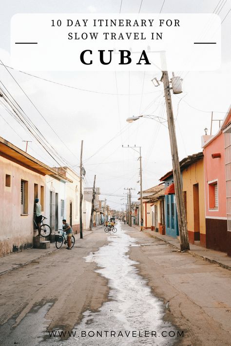 Cuba Itinerary, Cuba Culture, 10 Day Itinerary, Cuba Beaches, Visit Cuba, Travel America, Travel Around Europe, Central America Travel, Cuba Travel