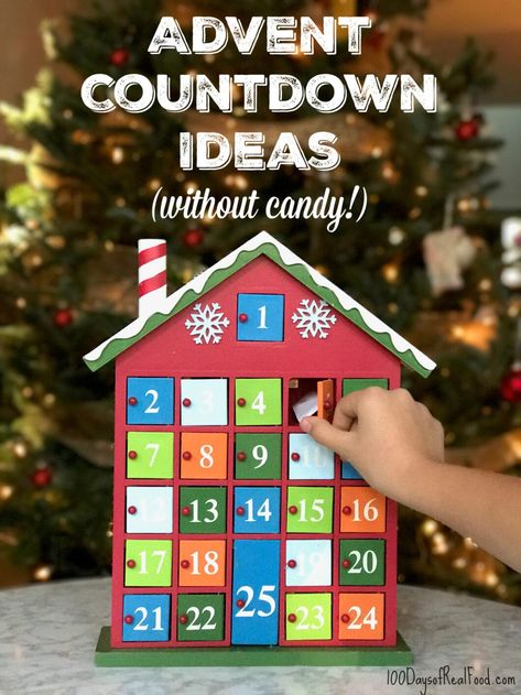 Advent Calendar Ideas (w/o candy - updated!) Candy Advent Calendar, Cool Advent Calendars, Advent Calendar Fillers, Christmas Countdown Diy, Homemade Advent Calendars, Graphic Design Magazine, Advent Ideas, Advent Calendar Ideas, Advent Calendar Activities