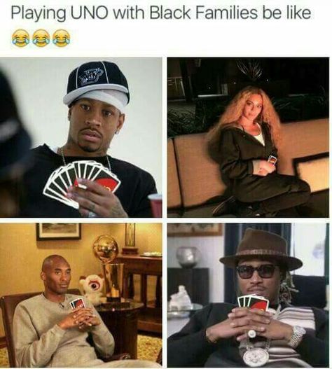 Playing uno with black family Growing Up Black Memes, Black People Memes, Black Memes, Funny Black People, Black Families, Funny Relatable Quotes, Really Funny Memes, Funny Tweets, Black People