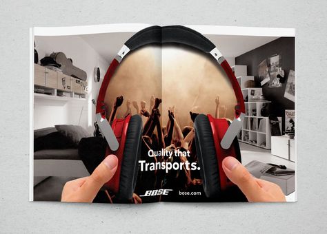 Creative Headphone Ads, Headphones Creative Ads, Headphone Graphic Design, Earphone Advertisement, Headphone Advertisement, Headphone Ads, Advertisements Ideas, Headphone Poster, Technology Ads