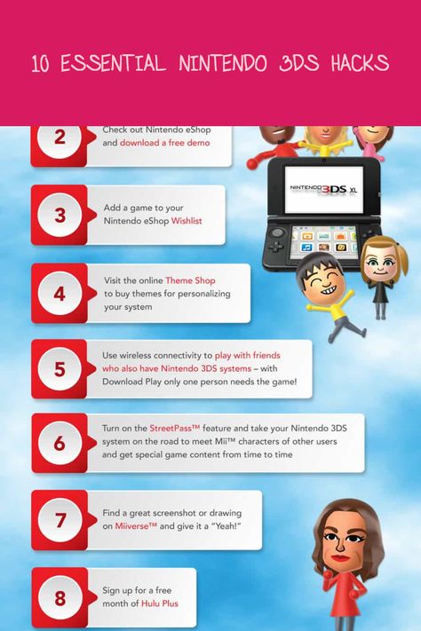 Want to level up your Nintendo 3DS experience? Check out these 10 essential tips! From mastering online gameplay to navigating the eShop and sharing epic moments on Miiverse, this guide has got you covered. Whether you’re a newbie or a seasoned pro, you'll uncover features that you might have missed. Get the most out of your device and discover gameplay strategies, tips, and tricks that keep you engaged and enjoying every moment. Transform your gaming playtime today! Nintendo 3ds Accessories, New 3ds Xl, New Nintendo 3ds Xl, Nintendo 3ds Xl, Nintendo Eshop, Special Games, 3ds Xl, Hallmark Movies, Nintendo 3ds