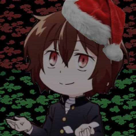 Bsd Matching Pfp Christmas, Dazai And Chuuya Matching Icons Christmas, Fyodor Christmas Icon, Matching Icons, Spiderman, Fictional Characters, Art