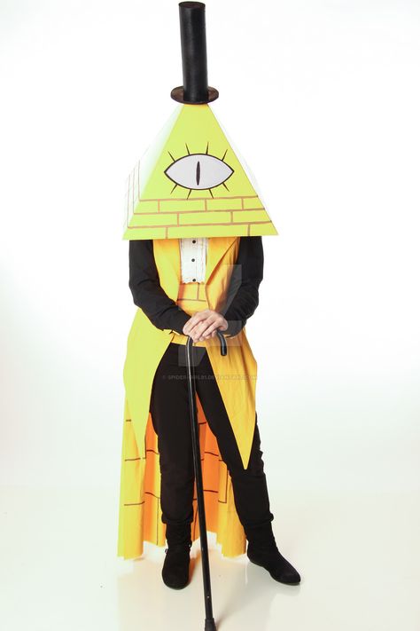 Bill Cipher Costume, Bill Cipher Cosplay, Gravity Falls Costumes, Object Head, Object Heads, Gravity Falls Bill Cipher, Gravity Falls Bill, Gravity Fall, Costume Inspo