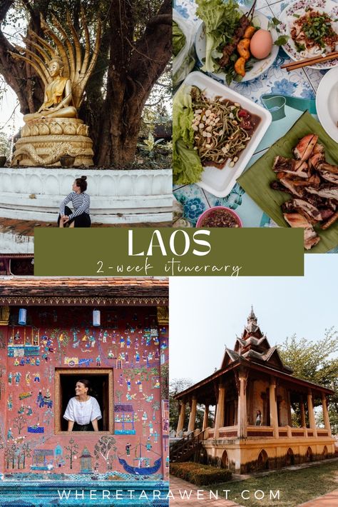 The Perfect 2-Week Laos Itinerary for First-Timers (2024) Laos Itinerary, South America Travel Itinerary, Vietnam Itinerary, Laos Travel, Europe Trip Itinerary, Passport Photo, Vientiane, Adventure Photos, Kayak Trip