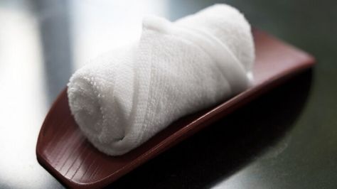 The Right Way To Use The Wet Towel When Dining At A Japanese Restaurant — Tasting Table Wet Towel, Japanese Restaurant, Tasting Table, Cooking And Baking, Towels, Do It, Finding Yourself, Restaurant, Baking