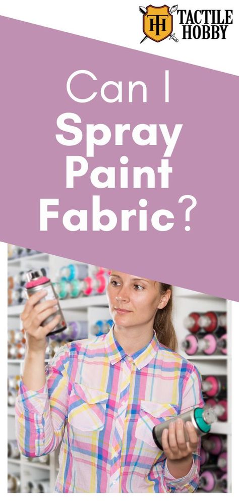 Spray paint was invented in 1949 as a means of covering radiators with aluminum paint. Ever since its invention, spray paint has been coveted for its quick, easy, and permanent application to a wide range of materials, from automobiles to furniture to city walls around the globe. Can you spray paint fabric? Spray Painting Fabric, Spray Paint Fabric, Spray Paint Plastic, Recycle Projects, Fabric Spray Paint, Glitter Spray Paint, Spray Paint Canvas, Paint Fabric, Fabric Spray