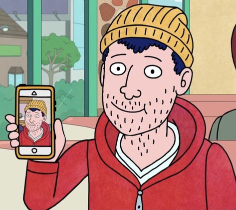 Todd Chavez holding phone Todd Bojack Horseman, Todd Bojack, Todd Chavez, Bojack Horseman, Mbti Personality, Personality Type, Infp, Mbti