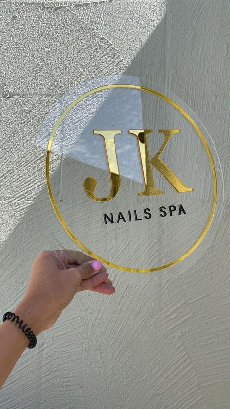 Custom Business Sign, Business Signage, Wall Best Logo Maker, Logo Online Shop, Name Plates For Home, Name Plate Design, Sign Board Design, Custom Business Signs, Sign Business, Led Logo, Acrylic Signage