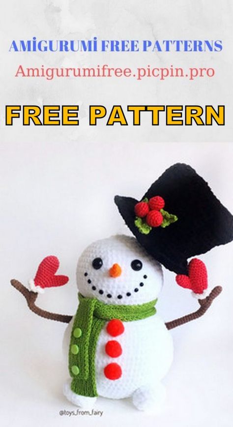 Crocheted Snowman, Snowman Amigurumi, Crochet Decorations, Holiday Crochet Patterns, Paper Dahlia, Christmas Crochet Patterns Free, Snowman Pattern, Crochet Snowman, Crochet Xmas