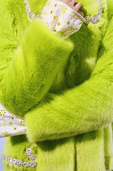 Lime Green Clothing, Lime Aesthetic, Hannah Weiland, Mannequin Styling, Rare Colours, Chartreuse Color, Verde Neon, Green Inspiration, Faux Fur Coats