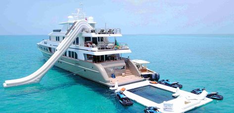 Yacht Beach Club, Jet Ski Dock, Pool Nets, Yacht Accessories, Monaco Yacht Show, Jet Skis, Yacht Party, Yacht Rental, Super Yachts