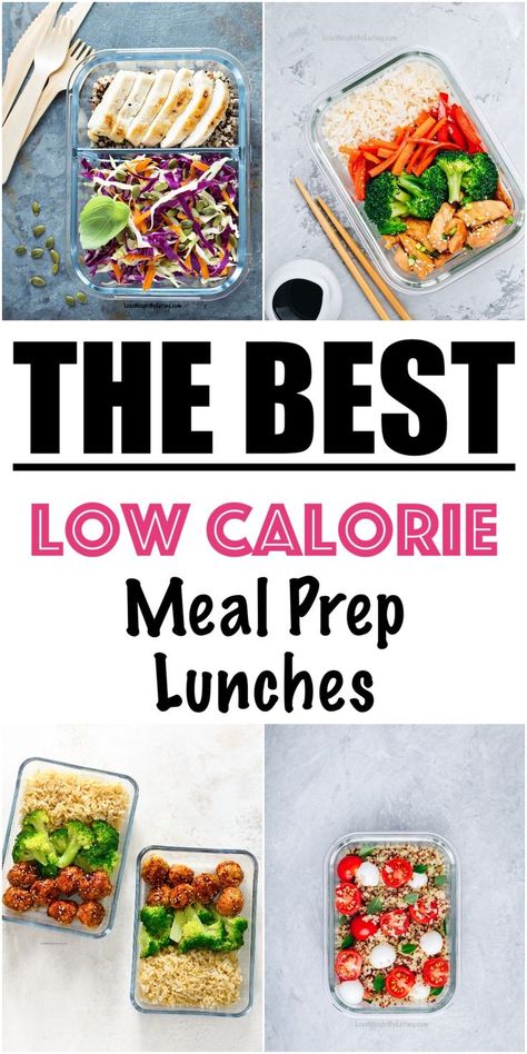 Find the best low calorie meal prep lunches, plus how to meal prep quickly... Cold Meal Prep Lunches Low Calorie, Meal Prep 4 Days, Single Serve Low Calorie Meals, Low Calorie Meal Prep Bowls, Meal Prep 300 Calorie Meals, Easy Meal Prep Low Calorie, 400 Calorie Lunch Meal Prep, Meal Prep Lunch Low Calorie, 300 Calorie Lunch Meal Prep