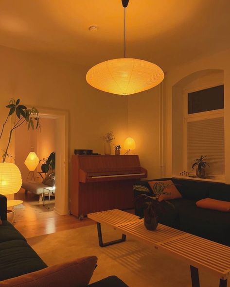 Modern Apartment Lighting, Living Room Lighting Aesthetic, Lighting Ideas For Apartments, Living Room Lighting Ceiling Modern, Warm Light Living Room, Living Room Light Fixtures Low Ceiling, Mood Lighting Living Room, Lights Interior Design, Cozy Maximalism