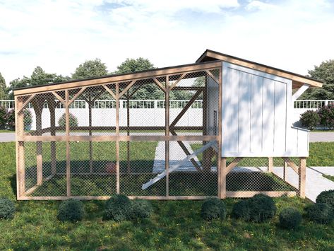 Outdoor Chicken Run, Coop Plans Free, Chicken Coop Building Plans, Chicken Coop Designs Diy, Chicken Coop Plans Free, Coop Run, Chicken Coop Pallets, Chicken Coop Garden, Backyard Chicken Coop Plans