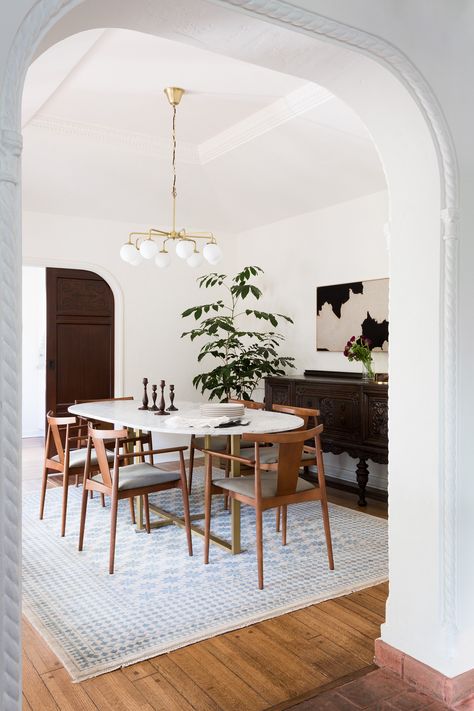 Spanish Dining Room, Boho Glam Home, Spanish Revival Home, Dining Inspiration, Dining Room Interiors, Inspirational Photos, Spanish Revival, Sleepy Hollow, Studio Mcgee