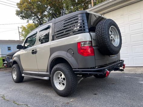 HONDA ELEMENT MODS Honda Element Custom, Honda Element Mods, Honda Element Accessories, Powder Horn, Chevy Express, Honda Element, Horn, Chevy, Neon