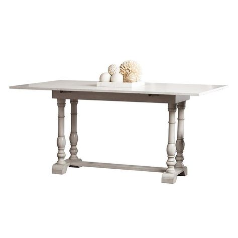 Distressed White Wood, Traditional Dining Tables, Leaf Dining Table, Drop Leaf Dining Table, White Table Top, Acme Furniture, Marble Dining, Dining Table Black, Dining Table Marble