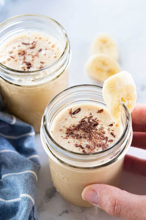 Peanut Butter Powder Smoothie Peanut Butter Powder Smoothie Recipes, Pb2 Banana Smoothie, Uses For Peanut Butter Powder, Low Calorie Peanut Butter Smoothie, Pb Powder Smoothie, Smoothies With Pb2 Powder, Pb Fit Smoothie, Pb Fit Peanut Butter Powder Recipes, Powdered Peanut Butter Smoothie