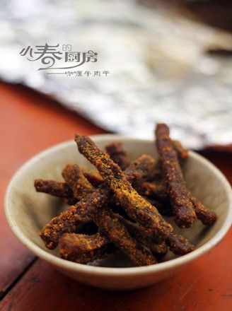 Air Fryer Beef Jerkey, Korean Beef Jerky Recipe, Thai Beef Jerky Recipe, Vietnamese Beef Jerky Recipe, Garlic Beef Jerky Recipe, Panang Curry, Best Curry, Beef Jerky Recipes, Spiced Beef