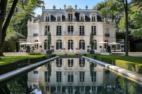 Nestled in the heart of the picturesque Parisian countryside, this luxurious mansion stands as a testament to opulence and elegance. Surrounded by lus... -  ##digitalart ##digitalartist ##digitalartwork ##midjourneyart ##midjourneyartwork Paris Countryside, Parisian Countryside, Paris Pool, Luxurious Mansion, Orange Walls, Mansions Luxury, Spacious Living, In The Heart, Dream Life